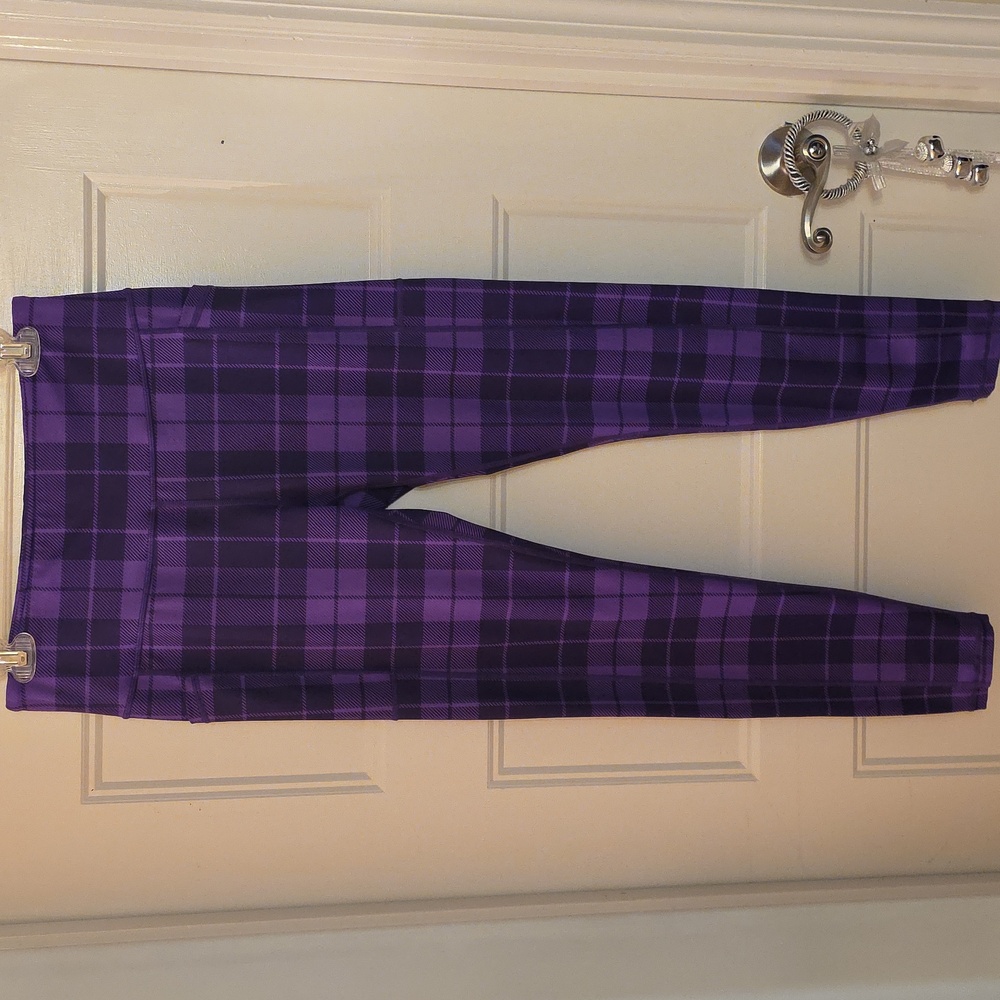 CVG ~ Purple Plaid Medium Full Length